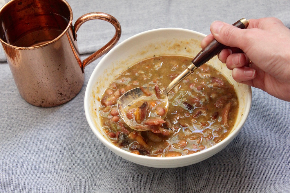 The Best Bean Soup with Leftover Ham